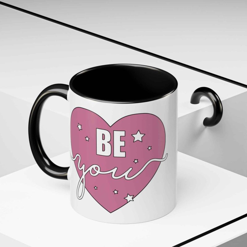 Mug - Motivational Quote Be You Accent Coffee Mug (11, 15oz) - Image 2
