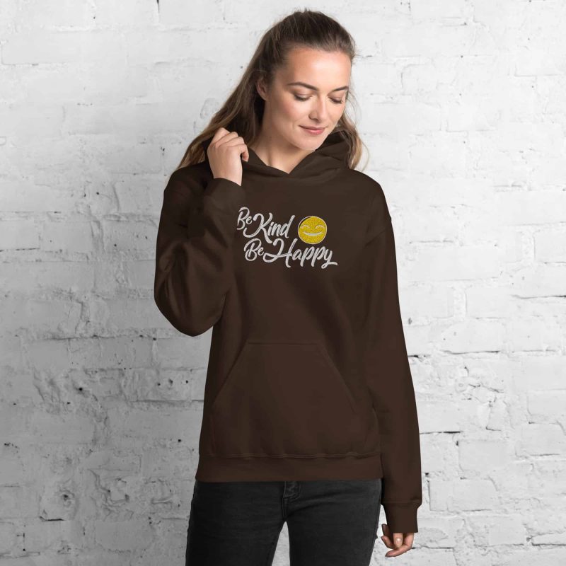 "Be happy, Be Kind" Unisex Hoodie - Image 8