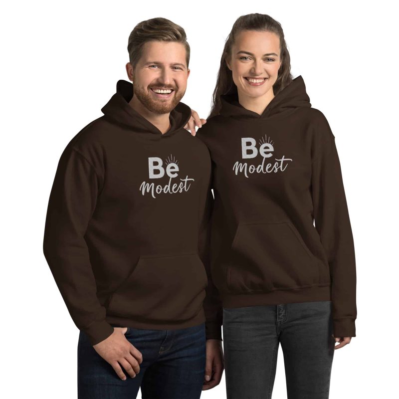 "Be modest" - Unisex Hoodie - Image 3
