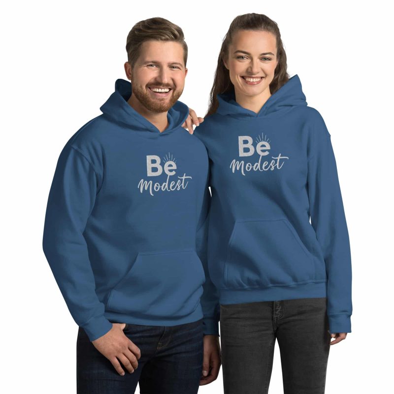 "Be modest" - Unisex Hoodie - Image 4