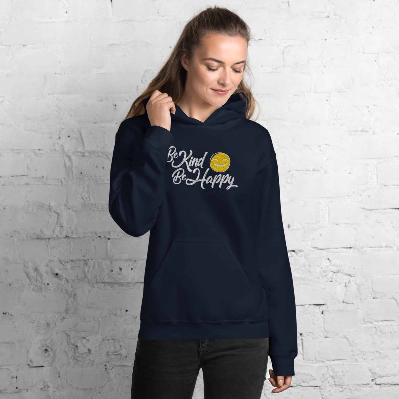 "Be happy, Be Kind" Unisex Hoodie - Image 4