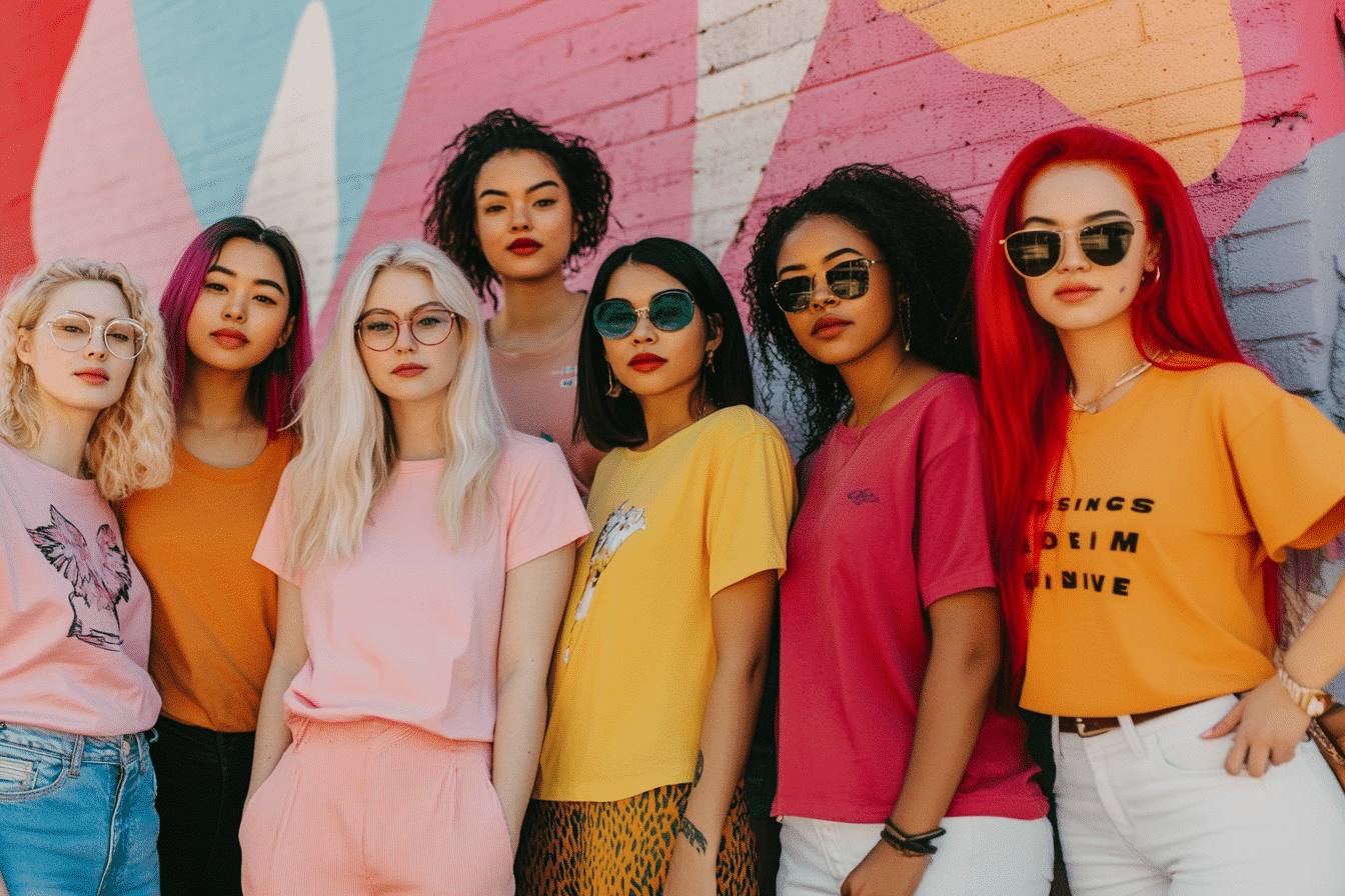 Magical lamb 69206 a group of diverse women each wearing a uniq 63ba64dc 9baf 47f5 9081 4a754c587bcf