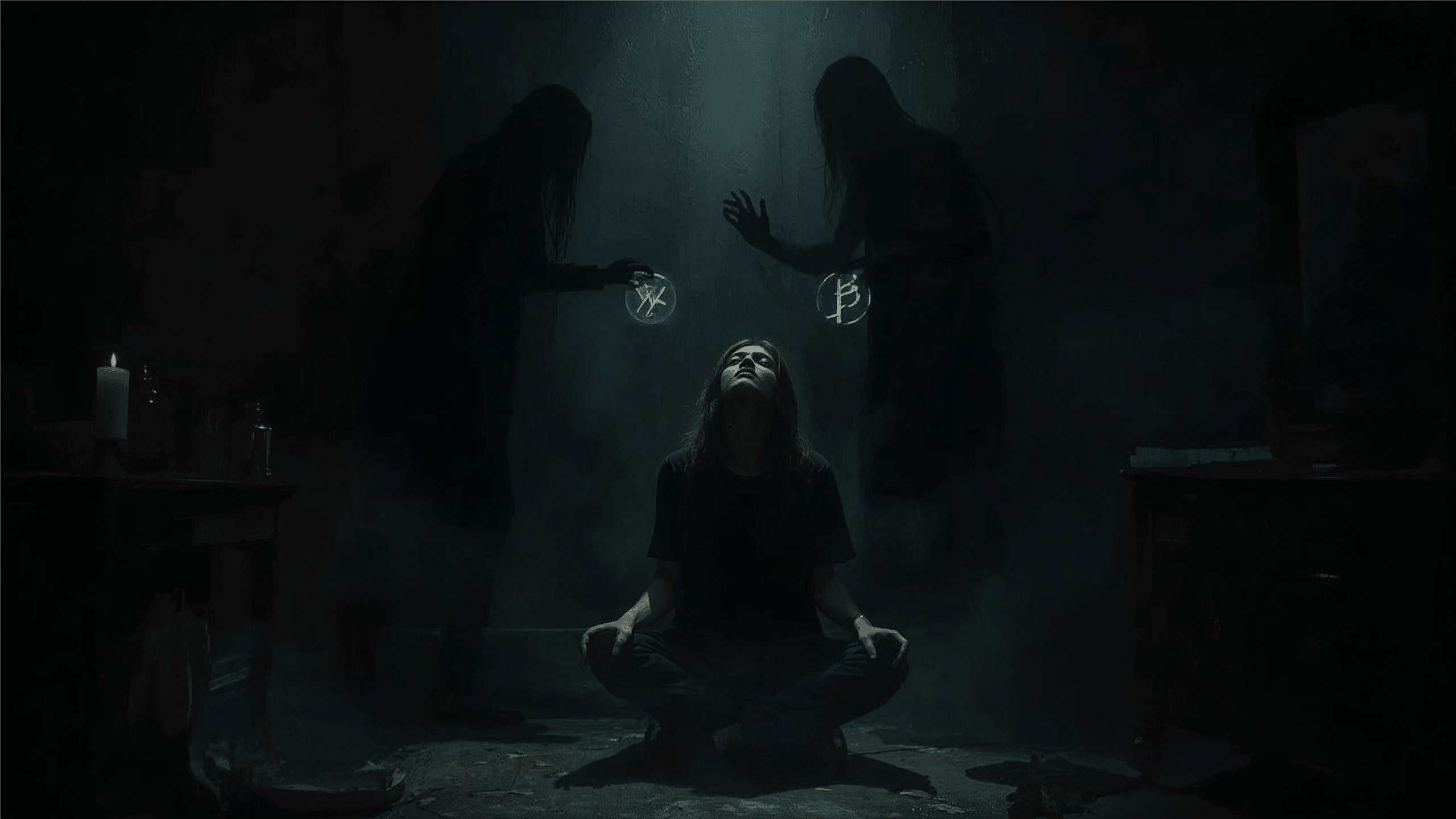 How can someone become possessed by a spirit?